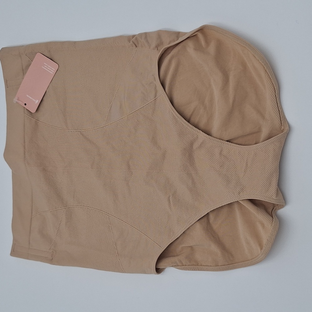 Feelingirl High Waisted Seamless Tan Shapewear Brief